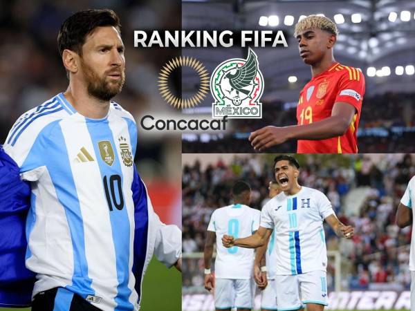 Cambios importantes en el ranking actualizado de la FIFA a días del Mundial 2026. Argentina aprovecha tropiezo de Francia y España, pero lo sigue una 'maldición' para la Copa del Mundo. En Concacaf, México subió, Panamá bajó y Honduras se mantiene.