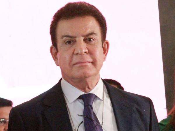 Salvador Nasralla, precandidato presidencial del Partido Liberal.