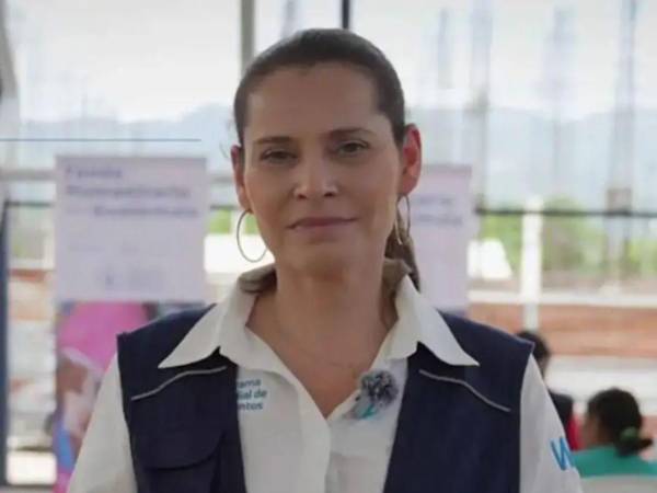 Lena Savelli, directora regional del Programa Mundial de Alimentos de la ONU.