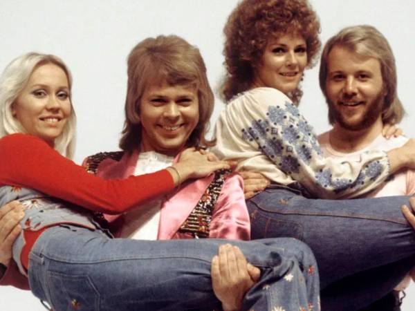 Grupo ABBA en su era de más éxito.
