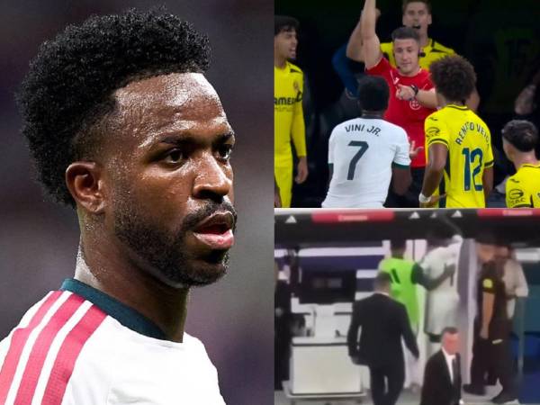 La insólita expulsión de Vinicius ante el Villarreal sigue generando comentarios, pero también, continúan saliendo a la luz imágenes y detalles de lo ocurrido.