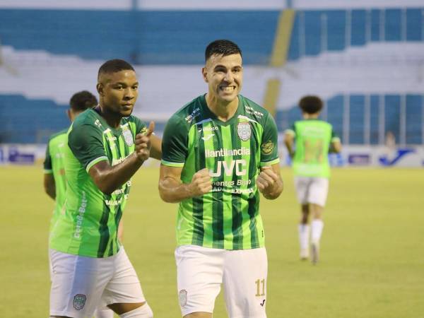 Nicolás Messiniti falló a su cita con el gol con el Marathón contra el Olancho FC.