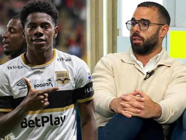 Salvatore Simeone, director deportivo del Internacional de Bogotá, habló sobre el hondureño Dereck Moncada.