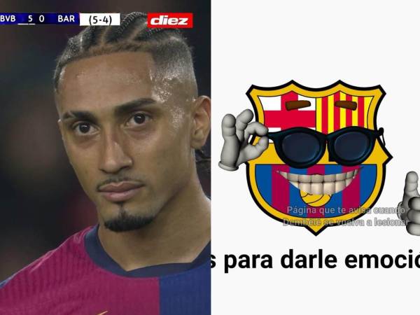 Memes no perdonan: burlas al Barcelona tras susto ante Dortmund en Champions