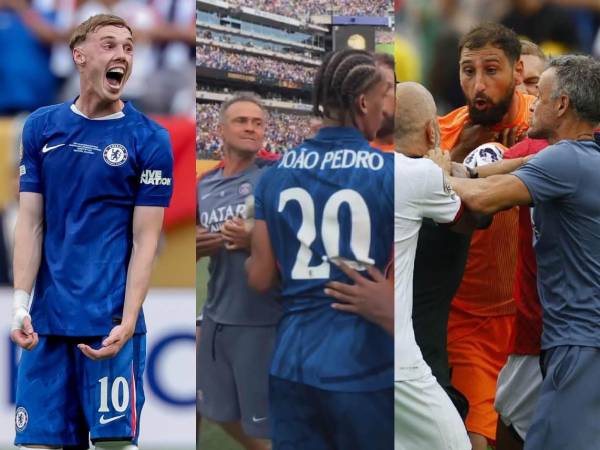 Luis Enrique perdió el control, agresión, zafarrancho y Chelsea humilló al PSG