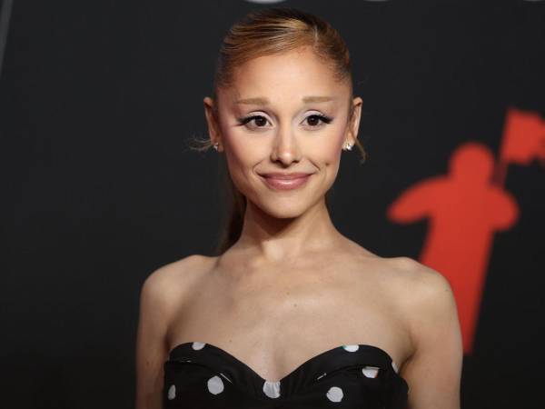 La cantante y actriz, Ariana Grande.