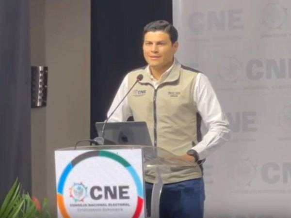 Marlon Ochoa, consejero propietario del Consejo Nacional Electoral (CNE).