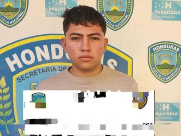 Momentos de la detención del joven Moisés Emanuel Peña Martínez, de 19 años de edad