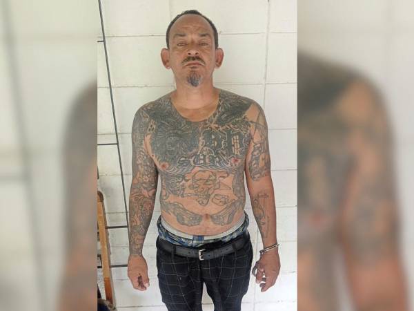 Momentos de la detención de alias Chico.