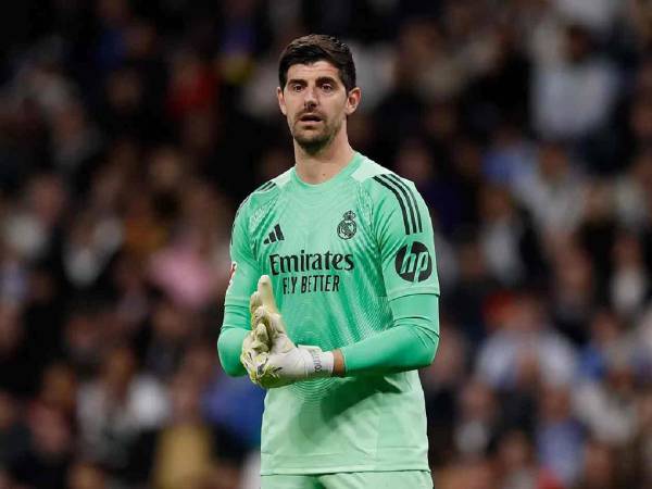 Courtois salió lesionado en el duelo ante el Manchester City en la vuelta de octavos de final.