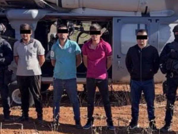 Detención de Iván Valerio N, alias 'Mantecas' en Badiraguato.