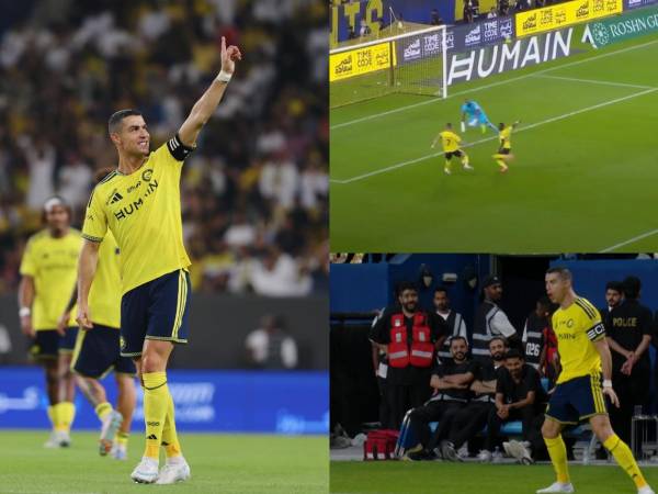 Cristiano Ronaldo anotó un nuevo gol con el Al Nassr tras su regreso.