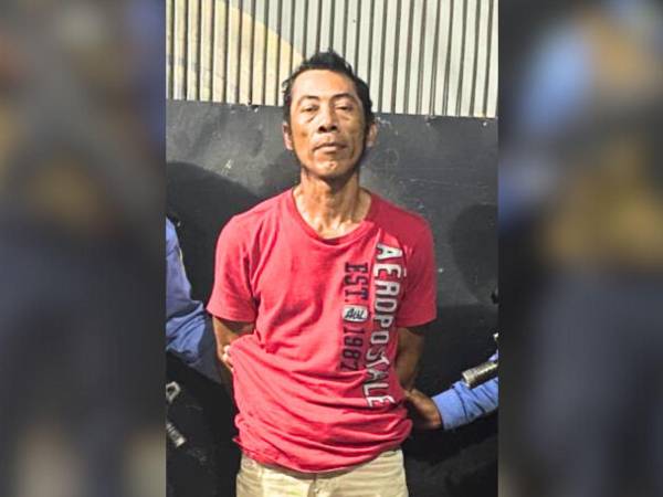 El detenido, de 41 años de edad, sería cabecilla de la MS-13 en San Manuel, Cortés.