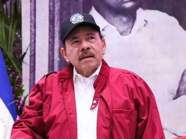 Fotografía del presidente de Nicaragua, Daniel Ortega.