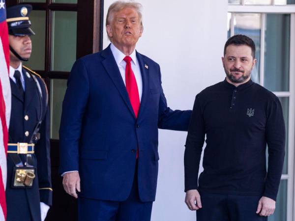 Trump recibió a Zelenski en la Casa Blanca, pero el encuentro entre ambos mandatarios terminó en un altercado.