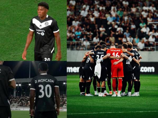 Dereck Moncada sumó minutos en el juego de la fase previa a la UEFA Conference League.