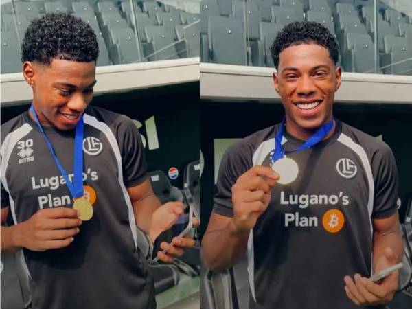 Dereck Moncada fue premiado por el Lugano FC por su golazo.