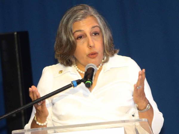 Anabel Gallardo, presidenta del Consejo Hondureño de la Empresa Privada (COHEP).