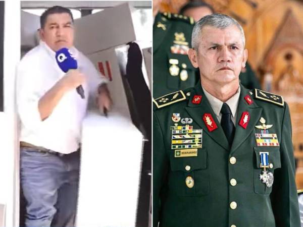 El jefe del Estado Mayor Conjunto de las Fuerzas Armadas, general Roosevelt Hernández, anunció este miércoles que están evaluando presentar una denuncia contra el periodista Carlos Posada ante el Ministerio Público. La decisión surge luego de que Posada, durante una transmisión en vivo, tomara una de las maletas electorales desde un autobús de transporte público el pasado 9 de marzo, en el marco de las elecciones primarias.
