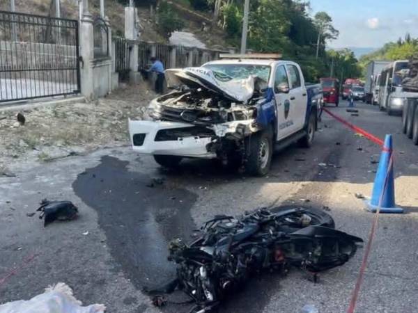Uno de los jóvenes murió en el lugar, mientras que el otro fue llevado a un centro asistencial. Imagen de redes sociales.