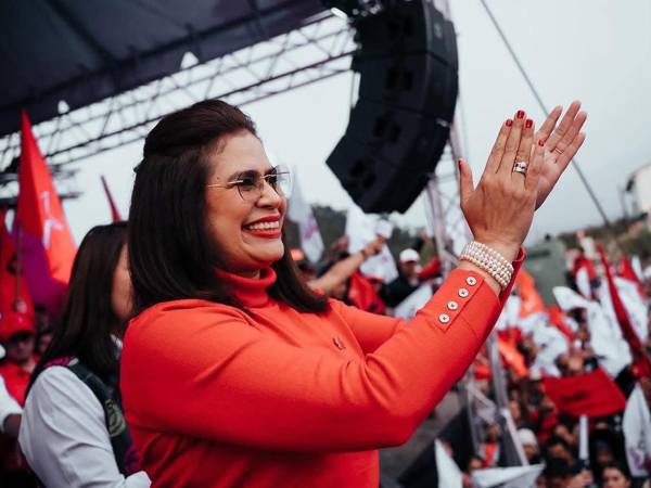 En enero de 2024, renunció a su cargo de ministra de Finanzas para buscar la candidatura presidencial del partido Libre en las elecciones de 2025. Imagen referencial de archivo.