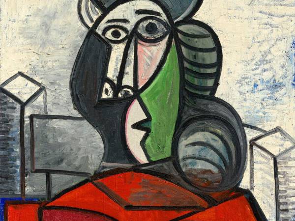 'Buste de femme' de Pablo Picasso, un retrato de su musa Dora Maar.
