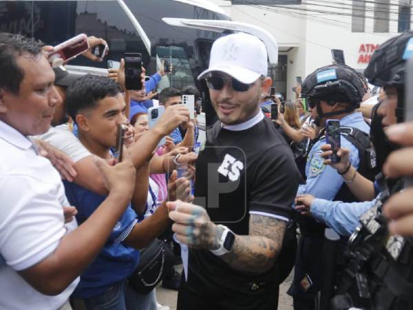 Llegada de los creadores de contenido de El Salvador.