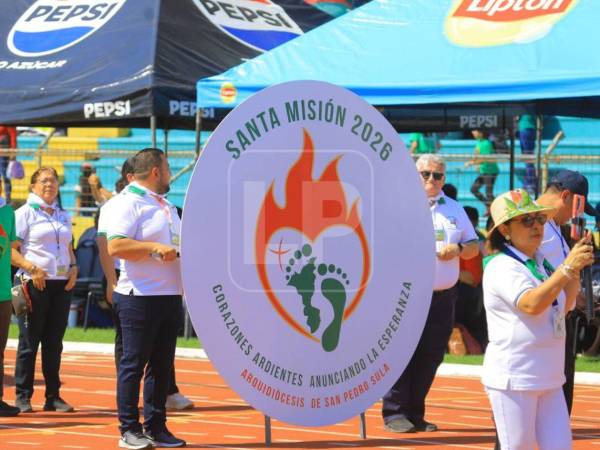 Más de 30,000 fieles católicos se congregaron en el Estadio Olímpico Metropolitano de San Pedro Sula para inaugurar la Santa Misión 2026, en una multitudinaria jornada que marcó el cierre del Año Jubilar y el inicio de una nueva etapa pastoral para la Arquidiócesis.