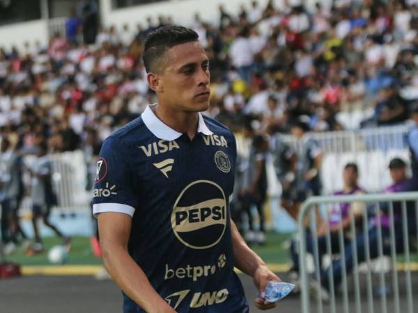 Denis Meléndez dejó al Motagua en la recta final del primer tiempo.