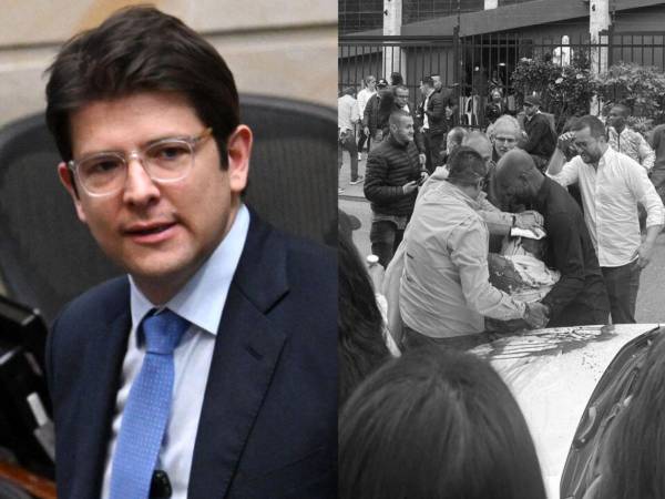 Miguel Uribe Turbay, candidato presidencial y senador de la República de Colombia.