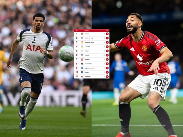 Tabla Premier League: United vence al Chelsea y Tottenham no sale de zona de descenso