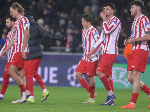 Atlético de Madrid tropezó ante el Brujas en el Estadio Jan Breydel.