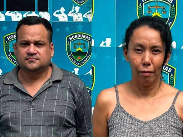 Los dos detenidos son señalados por la DPI de presuntamente integrar una estructura dedicada al tráfico Ilícito de personas en Cortés