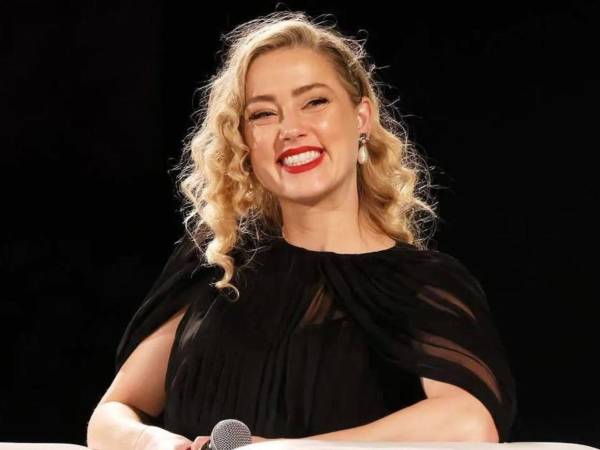 La actriz estadounidense Amber Heard.