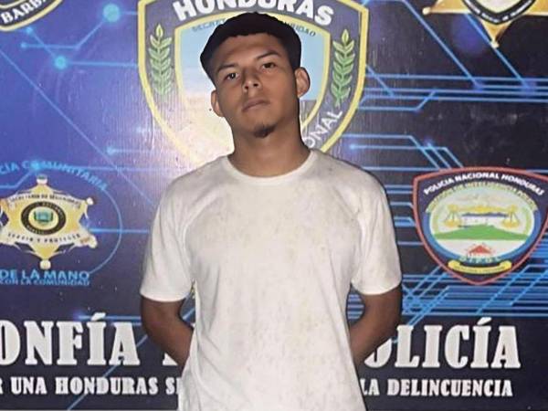 Momentos de la captura de Ángel David Leiva Pérez, alias “Arcángel”, presunto miembro activo de la MS-13.