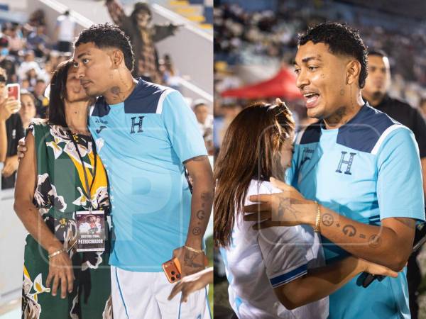El popular tiktokers Supremo no solo brilló en la cancha durante el partido de tiktokers en La Ceiba, sino también fue apapachado por su mamá y su novia, la presentadora Milagro Flores, quienes se robaron todas las miradas del público.