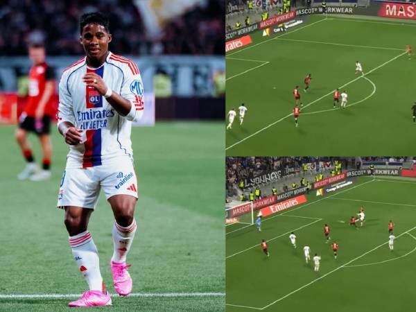 Endrick sumó este domingo un nuevo gol en la Ligue 1 de Francia.