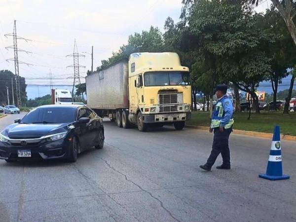 Los operativos policiales continuarán durante los próximos días en diversos sectores de San Pedro Sula.