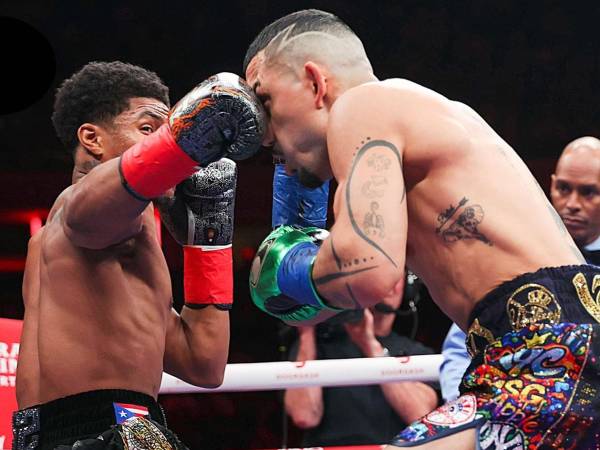 Shakur Stevenson dio una clase magistral a Teófimo López para conquistar el Madison Square Garden de Nueva York.