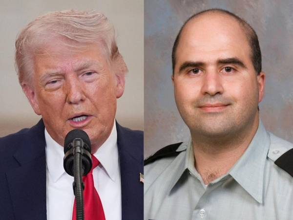 Composición fotográfica de Donald Trump (izquierda) y Nadil Hasan (derecha).