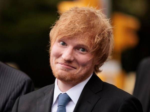 Foto de archivo del cantante británico Ed Sheeran.