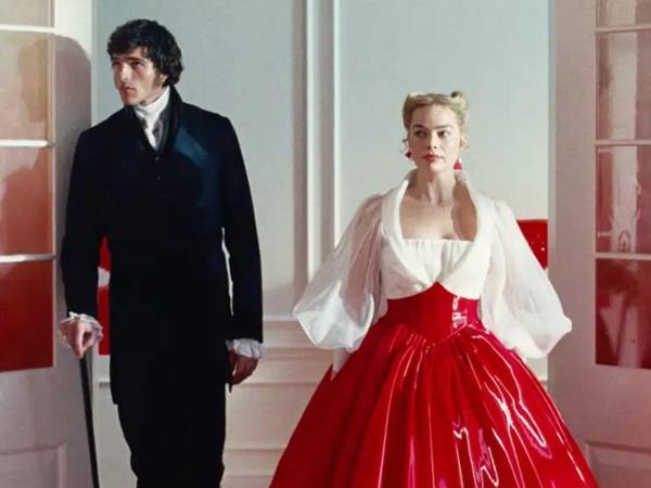 El drama romántico 'Wuthering Heights' ('Cumbres Borrascosas'), protagonizada por Margot Robbie y Jacob Elordi.