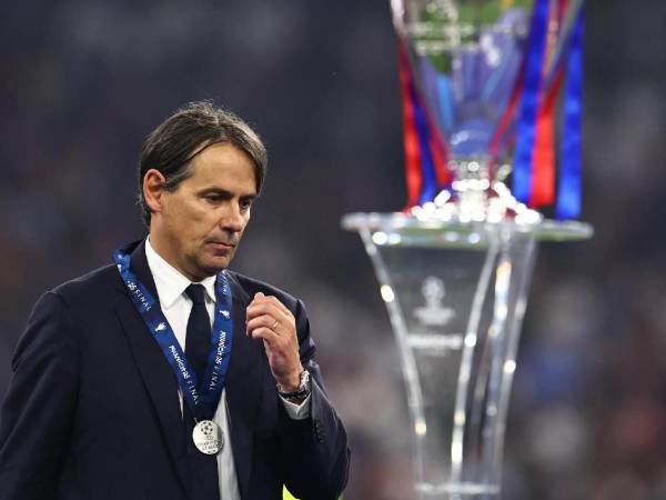Simone Inzaghi dejó de ser el entrenador del Inter de Milán tras perder la final de la Champions ante el PSG.