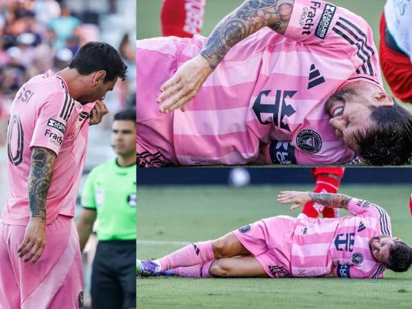 ¿Qué le pasó a Messi? El dolor del argentino, polémica expulsión y festejo a lo CR7