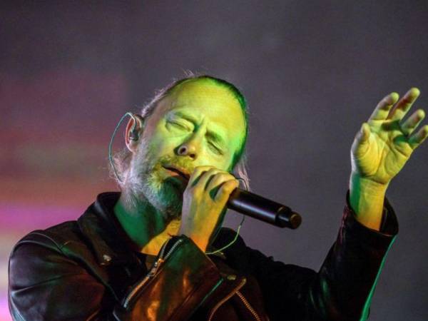 Imagen de archivo de Thomas Yorke, vocalista de la banda británica Radiohead.