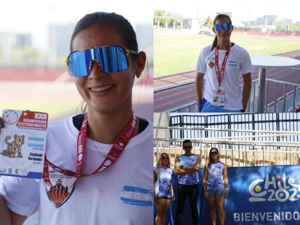 Los atletas que representan a Honduras en el Sudamericano Máster de Atletismo 2025.