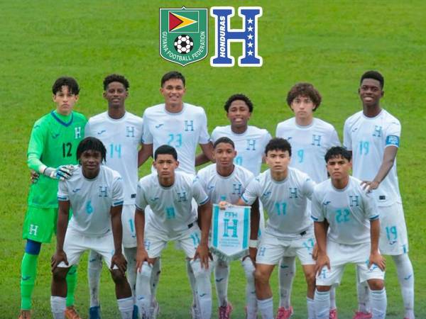 La Selección de Honduras debuta hoy contra Guyana en el Premundial Sub-17 de la Concacaf.
