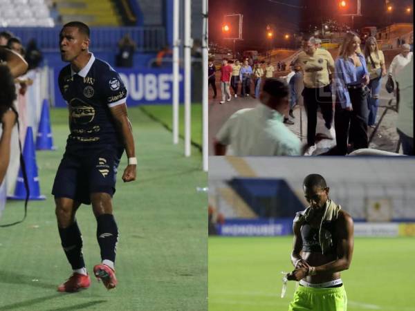 El Motagua vino de atrás y firmó una remontada ante el Olancho FC (2-1) en el marco de su aniversario. Te compartimos algunas de las imágenes del encuentro.