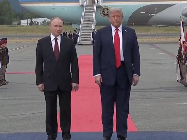 El histórico encuentro de Trump y Putin en Alaska.