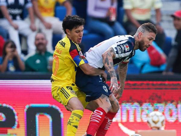 Sergio Ramos fue titular en toda la serie que Monterrey enfrentó al América en la Liguilla del fútbol mexicano.